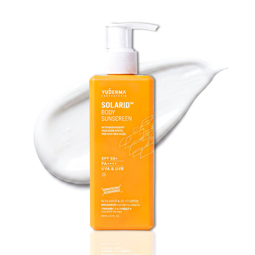 Yuderma Solarid Body Suncscreen SPF 50+ PA++++ UVA & UVB