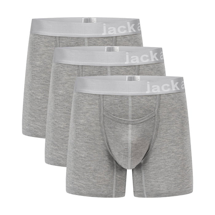 Zen Modal Horizontal Fly Boxer Brief - 3 Pack