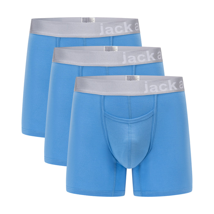 Zen Modal Horizontal Fly Boxer Brief - 3 Pack