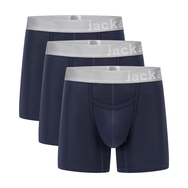 Zen Modal Horizontal Fly Boxer Brief - 3 Pack