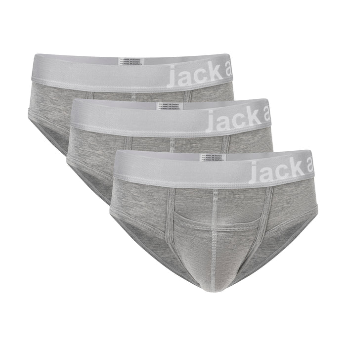Zen Modal Horizontal Fly Brief -3 Pack