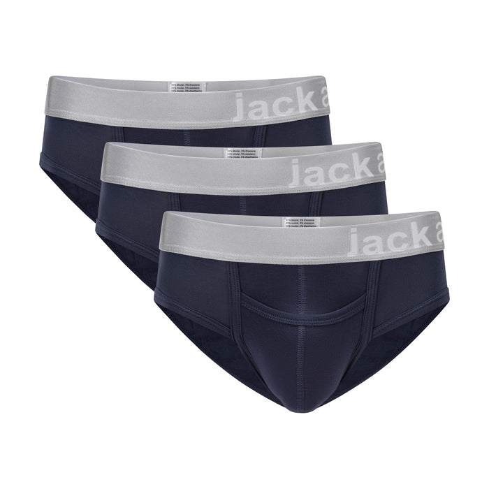 Zen Modal Horizontal Fly Brief -3 Pack