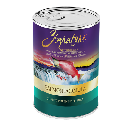 Zignature Salmon Canned Dog Food Formula