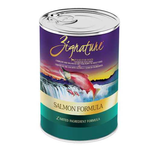 Zignature Salmon Canned Dog Food Formula