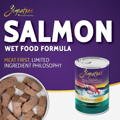 Zignature Salmon Canned Dog Food Formula