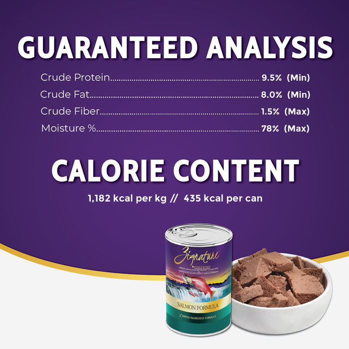 Zignature Salmon Canned Dog Food Formula